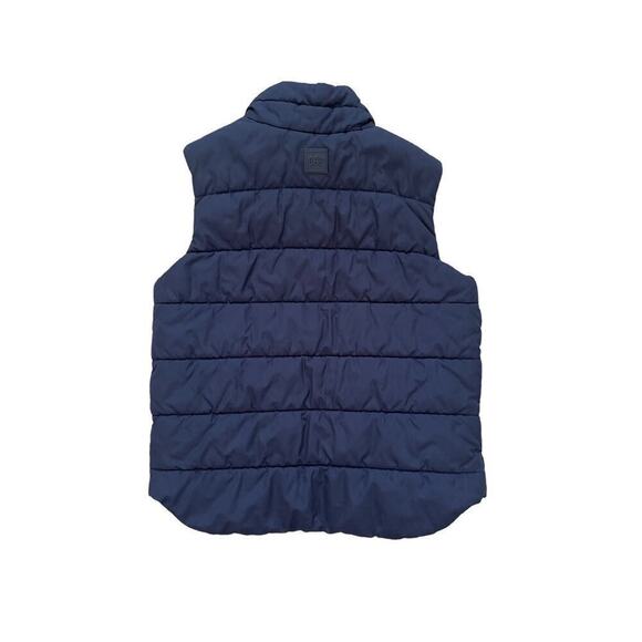 Gap Navy Fleece Lined Puffer Vest 5 - Picture 4 of 4